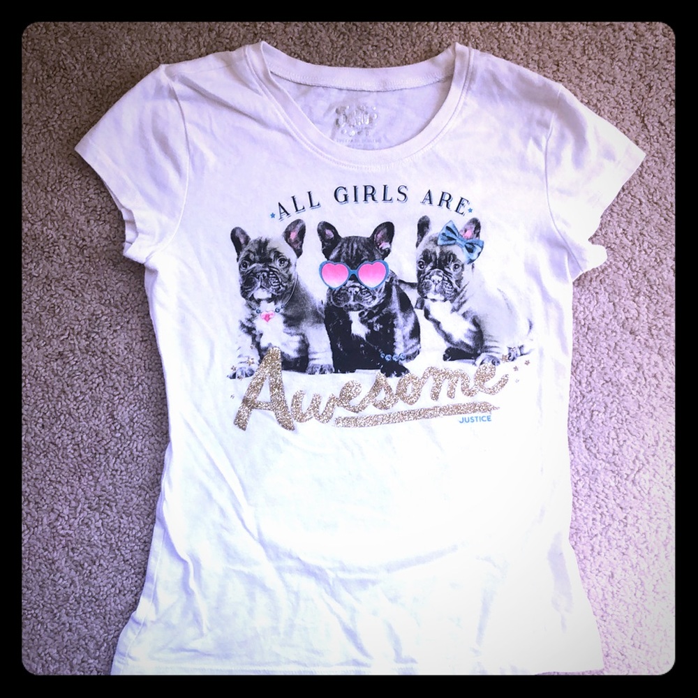 Justice top, size 8